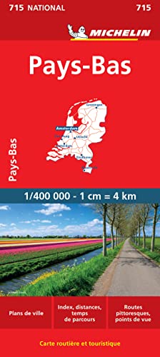 Carte NATIONAL Pays-Bas Michelin